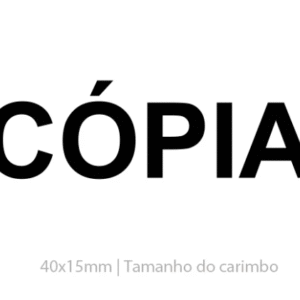 Carimbo de madeira Personalizado CÓPIA