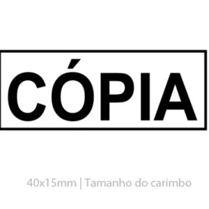 Carimbo de madeira Personalizado CÓPIA